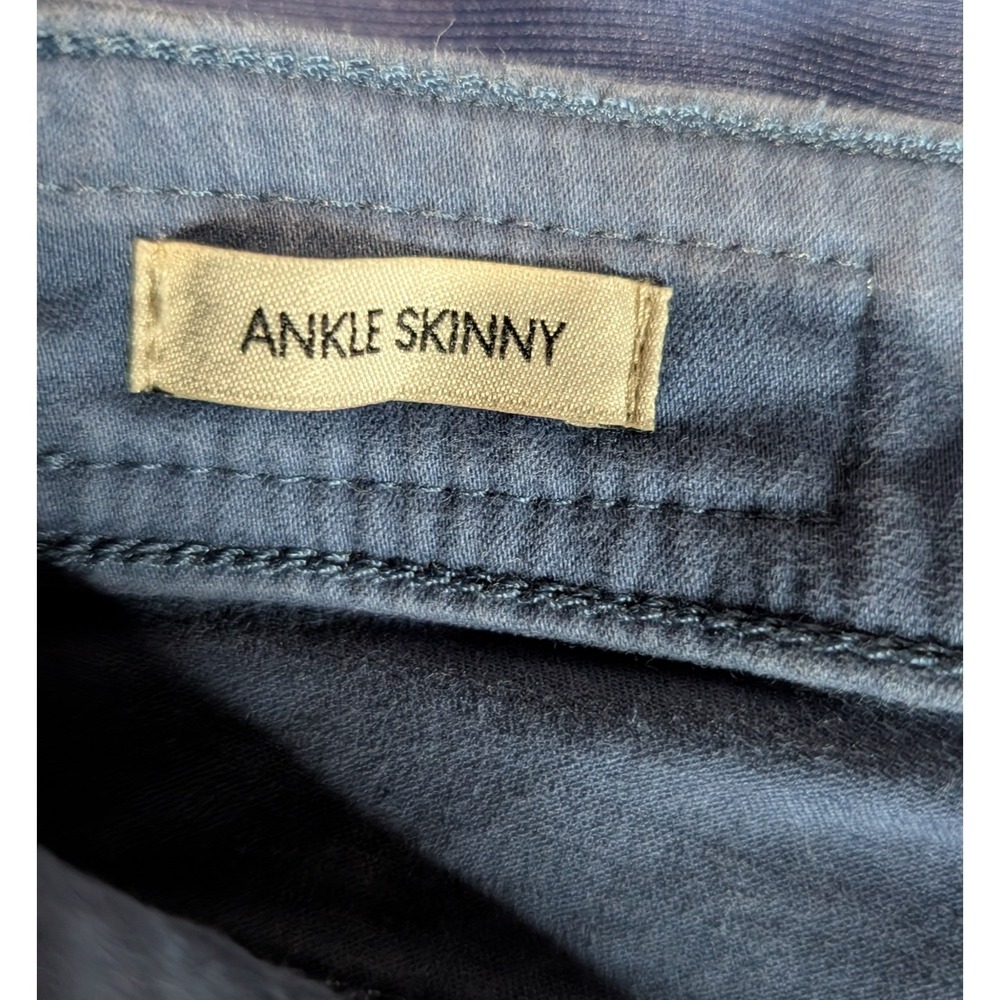 Calvin Klein Jeans Women Ankle Skinny Pants Blue‎ Size 8 - Picture 5 of 10